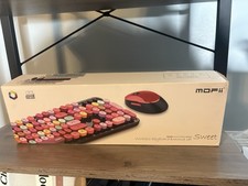MOFII Wireless Keyboard and Mouse Combo, Full Size 2.4G Plug and Play