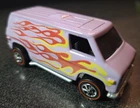 Hot Wheels Redline 1974 Super Van LAVENDER Flames RESTORED CUSTOMIZED