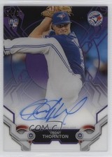 2019 Topps High Tek Purple 34/99 Trent Thornton #HTA-TTH Auto 13c1
