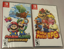 Mario and Luigi: Brothership Y Super Mario RPG Lote (Nintendo Switch) NUEVO