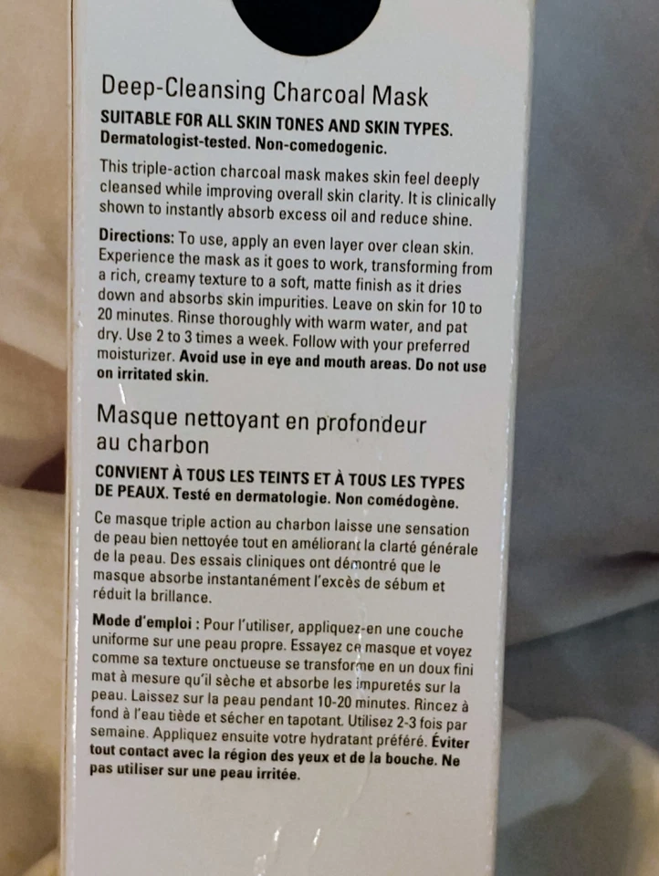 Mary Kay Clear Proof Deep Cleansing Charcoal Mask New In Box 4 OZ. - Image 3 of 3