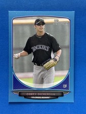 2013 Bowman Prospects Blue #BP65 Corey Dickerson Colorado Rockies #/500