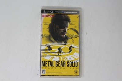 Metal Gear Solid Peace Walker PSP Japan JPN