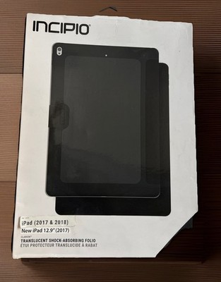 Incipio Clarion Folio Case for Apple 12.9 Inch iPad Pro 2 (2017) Black