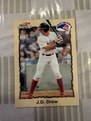 Team Best 1998 J.D. Drew Arkansas Travelers Baseball Card #65 Base Set