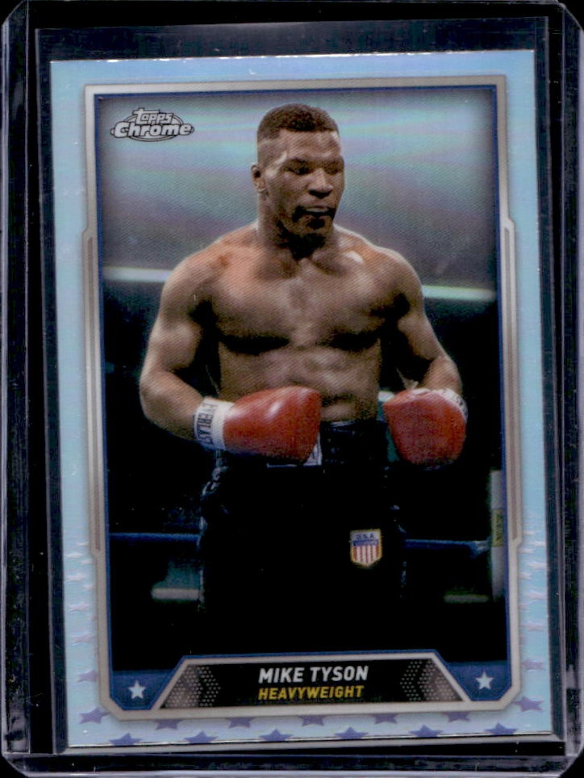 2024 Topps Chrome Mike Tyson Refractor #35