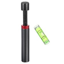 74-120mm Graphics Card GPU Support Bracket Brace with Spirit Level, Black Red