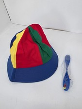 NEW Rainbow Propeller Beanie Spinner Festival Party Bucket Hat
