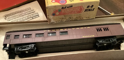 KIT DE EQUIPAJE HARRIMAN PENNSYLVANIA ROUNDHOUSE 6133 ESCALA HO DE COLECCIÓN | Zustand: Used