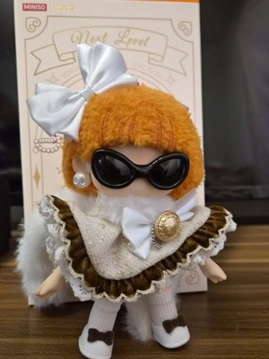 Miniso Yoyo Next Level Series Fashion Doll Vinyl Orange Hair Girl