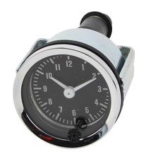 52mm Reproduction Smiths type Car Clock - Black - MG Mini