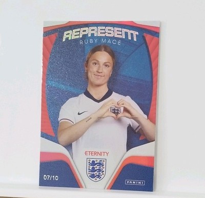 Ruby Mace (Red-Represent- 7/10) Panini Eternity Lionesses 2025 England 