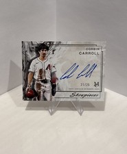 2025 Topps Museum Corbin Carroll Showpieces Auto 21/25 Diamondbacks
