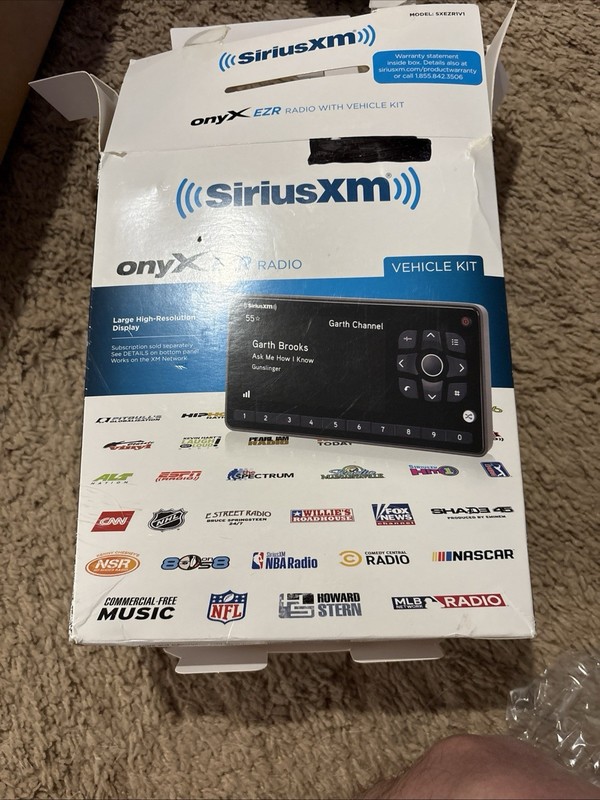 SiriusXM Onyx EZ Radio vehicle kit! Listen to the podcasts you love or music!