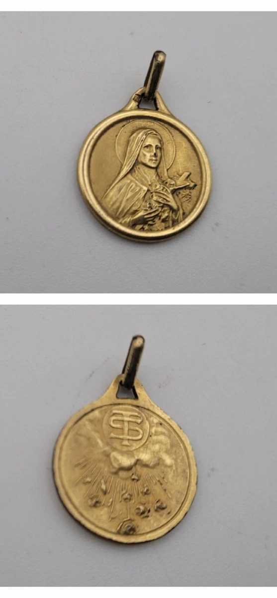 Lot De 7 Anciennes Médailles Religieuses (dimensions 10 à 33 Mm)