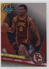 2023-24 Bowman U Chrome Image Variation Bronny James #95 0v2a