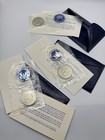 1971 -S Uncirculated Eisenhower 40% Silver Dollar w/ Blue Envelope. Lot of 3 — photo 3