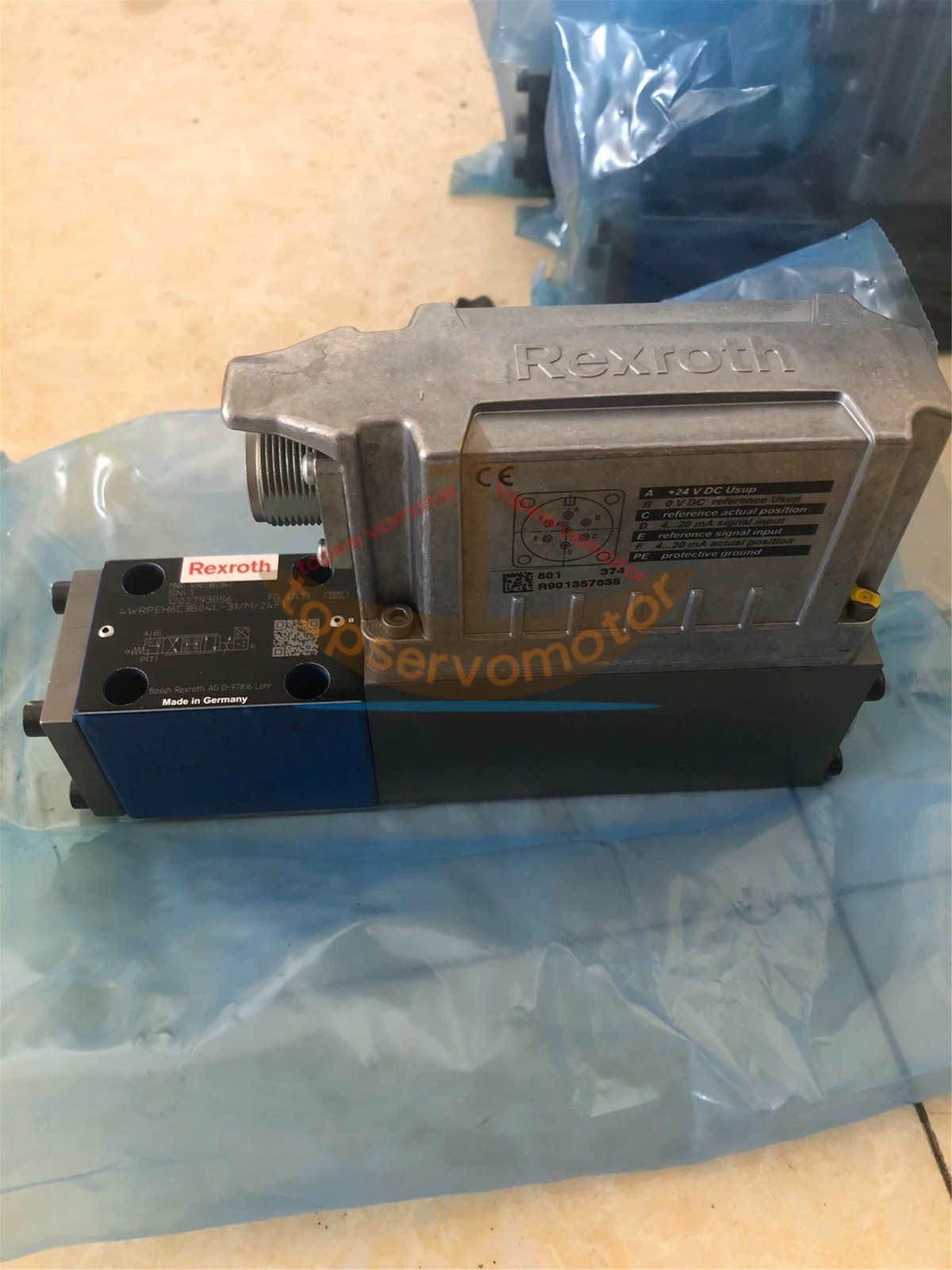 NEW 1PC Rexroth R901382347 4WRPEH 6 C3 B04L-3X/M/24F1 proportional valve
