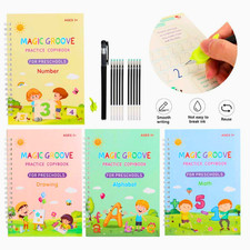 Magic Grooved Handwriting Practice Book for K...
