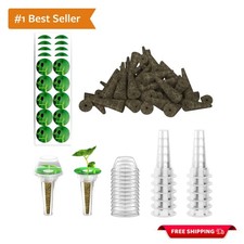 124 pcs Grow Anything Seed Pod Kit for Hydroponic Indoor Gardens - All-in-One 0.20 per gallon
