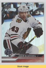 2023-24 Upper Deck Series 2 Silver Foil Colin Blackwell #291 READ 8tn