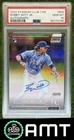 Bobby Witt Jr. RC Auto PSA 10 2022 Topps Stadium Club Chrome Royals 4745