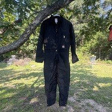 Carhartt X06-BLK Insulated Arctic Work Coveralls Men s 34 Regular barely Worn