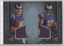 2016 Panini Infinity RPS Dual Memorabilia 93/288 Jared Goff Pharoh Cooper 0af