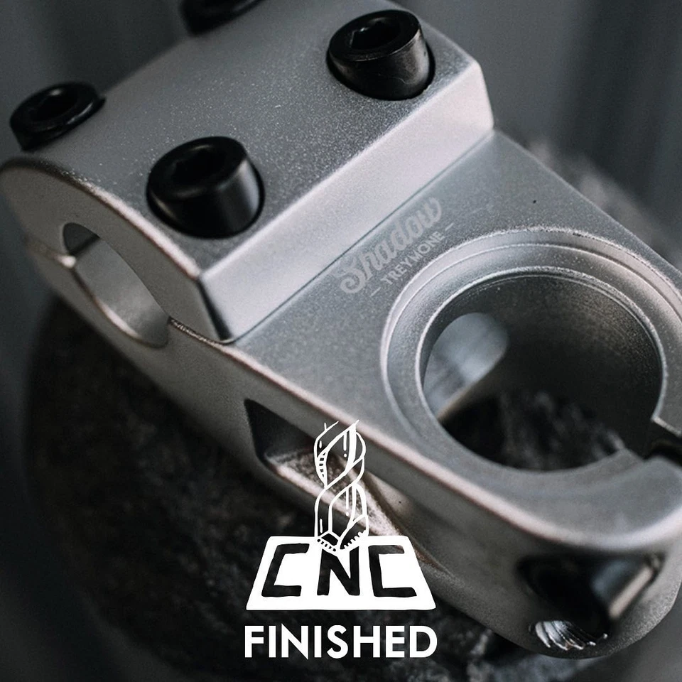 SHADOW CONSPIRACY TREYMONE TOP LOAD BMX STEM CULT HARO RANT SUBROSA SILVER NEW - Image 4 of 4