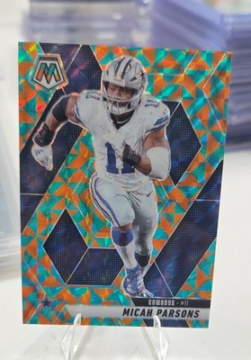 2025 Panini Mosaic  Micah Parsons #110 Mosaic Prizm 11/15 Jersey Match 372