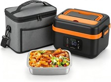 Electric Lunch Box for Adults - Heated Lunch Box for Men Women Insulated & Self 