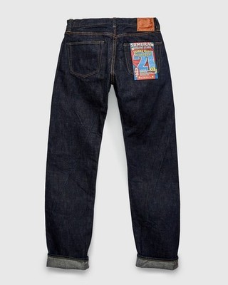 新品SAMURAI GENUINE JEANS S510XX21ozII W35 Samurai Jeans S510XX21oz Cho-Kiwami 21oz Regular Straight Non Wash