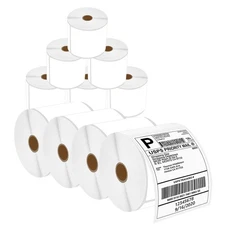 4" x 6" Shipping Labels Adhesive Use with Zebra & Rollo Printer 250 Labels/Roll