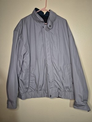 Vintage Members Only Lined Bomber Jacket  Tan Mens Size XLT