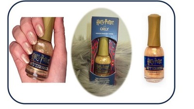 Harry Potter x Orly Butterbeer Scented Iridescent Topper Nail Polish