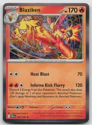 Blaziken 042/182 Destined Rivals Holo Rare