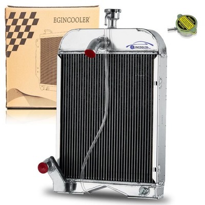 OEM# 8N8005 86551430 for Ford 8N 9N 2N Aluminum 3 Rows Core Radiator Tractors...
