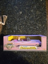 Tyco Vintage Dixie's Diner 50s Style Convertible With Doll New In Box
