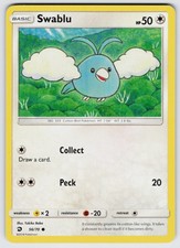 Swablu (56) 56/70 Dragon Majesty Pokemon NM