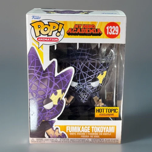 Funko Pop! Vinyl My Hero Academia  1329 Fumikage Tokoyami Hot Topic Exclusive