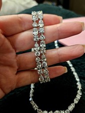 Swarovski Set Of Necklace, Bracelet And Earrings