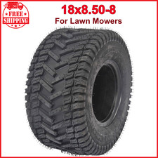 Turf Traction 18x8.50-8 Tire Only for Lawn Mowers and Golf Carts, 4 Ply Rating