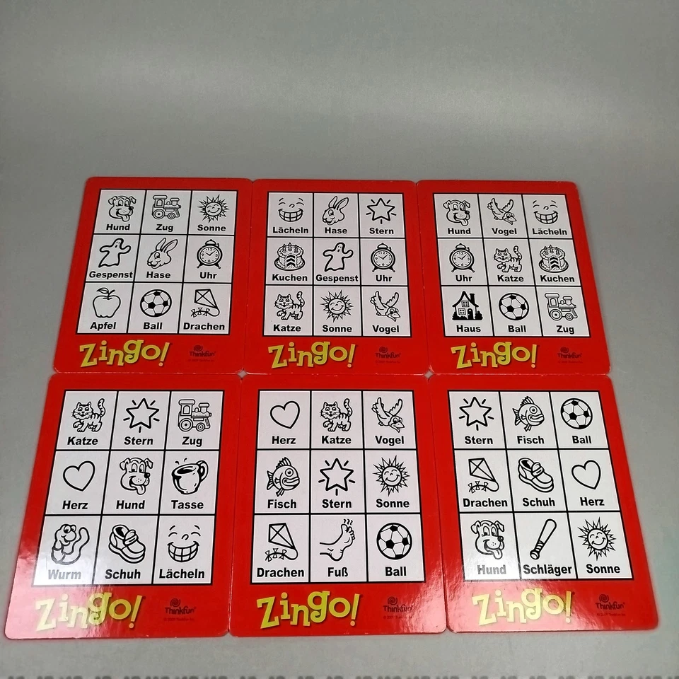 ThinkFun Zingo! Kinderspiel, Deutsch, neuwertig - Bild 4 von 4