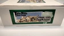Sierra West Scale Models HO/HOn3 Kit The Twin Mills At Deer Creek HO Scale