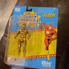 McFarlane Toys DC Super Powers The Flash Gold Variant Action Figure 12  Plastic