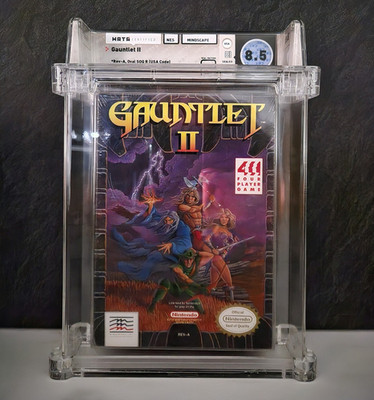 Mindscape Gauntlet II - NES Nintendo NTSC-U/C 1990 WATA 8.5 Versiegelt