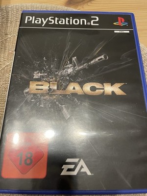 Black PS2 Sony Playstation 2