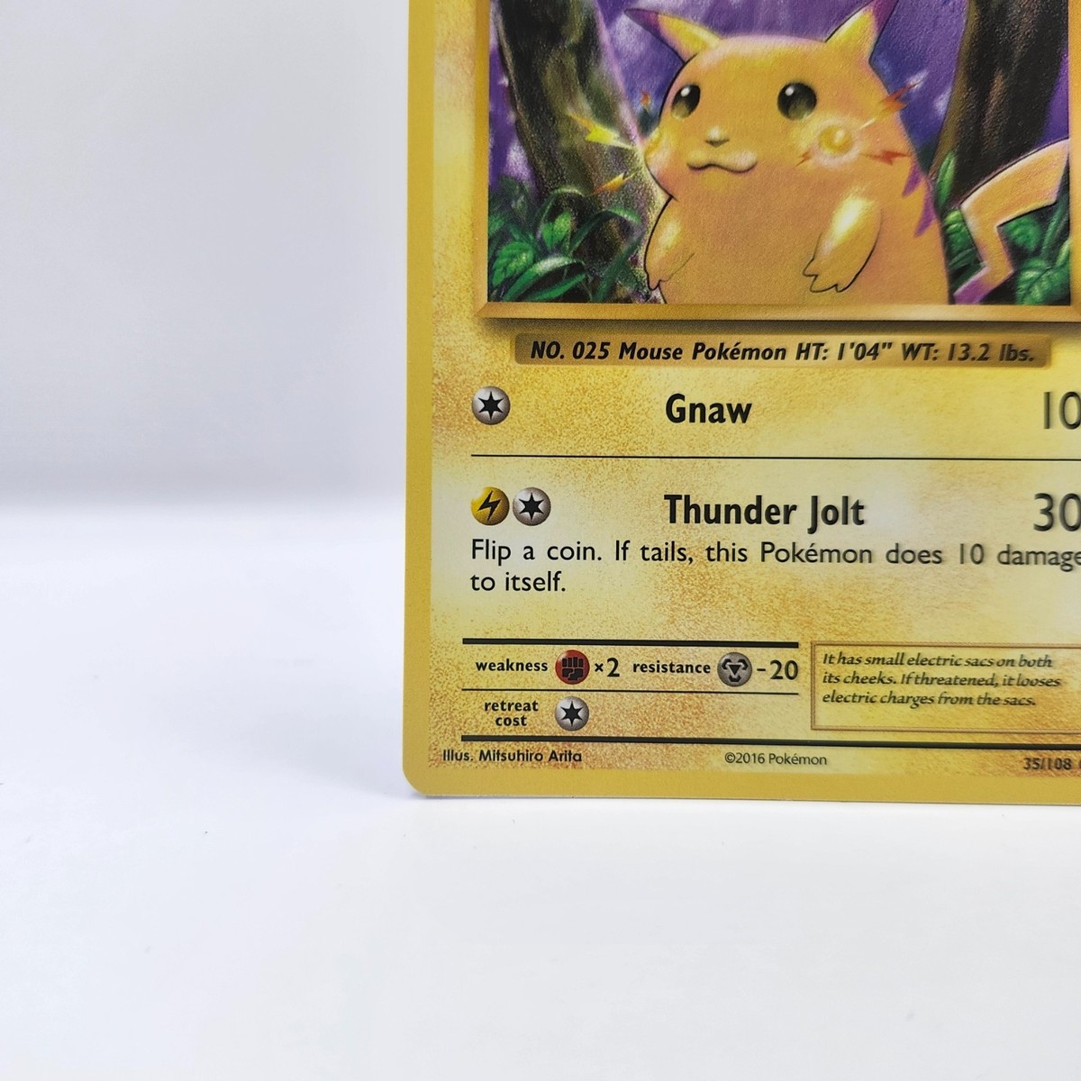 Pikachu 35/108 Common Evolutions Pokemon TCG NM | eBay