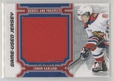 2013-14 ITG Heroes and Prospects Game-Used Black Jersey /160 Conor Garland 0o5t