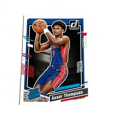 Detroit Pistons Ausar Thompson 2023-24 Panini Donruss Rookie Card